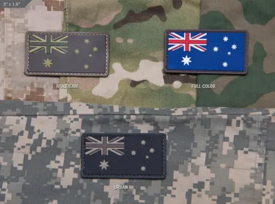 Patch 3D PVC Australische Flagge - Mil-Spec Monkey