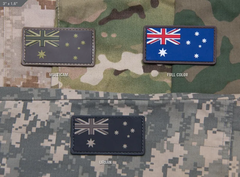 Mil-Spec Monkey Patch 3D PVC Australische Flagge