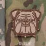 Patch Bulldog Head - Small - Mil-Spec Monkey