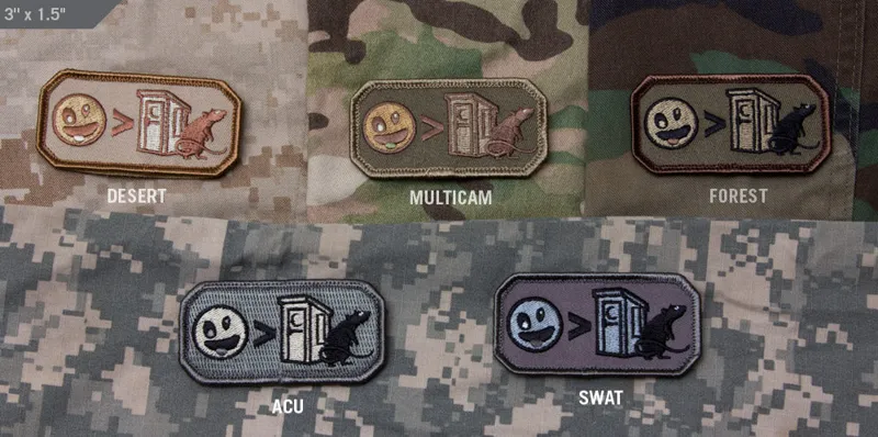 Mil-Spec Monkey Patch Crazier Than · Tan / FDE