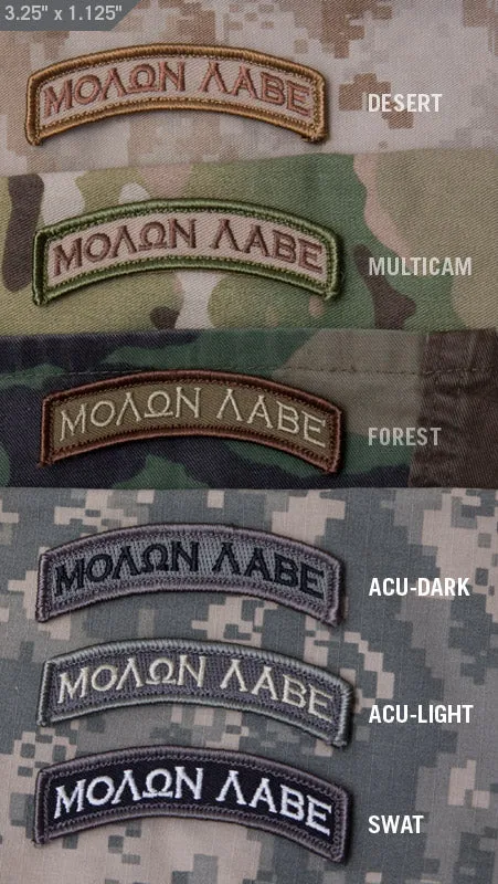 Mil-Spec Monkey Patch Molon Tab