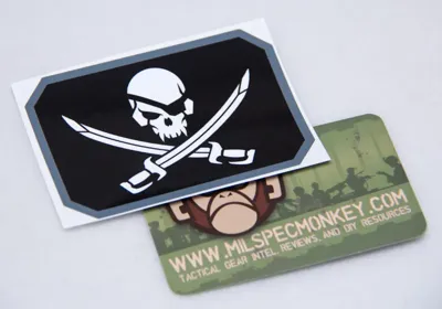 Pirateskull Flag Decal Sticker - Mil-Spec Monkey