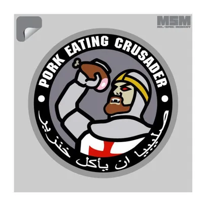 Pork Crusader Decal Sticker - Mil-Spec Monkey