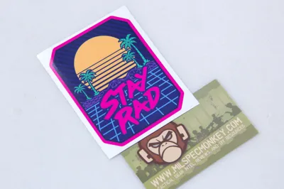 Stay Rad Decal Sticker - Mil-Spec Monkey