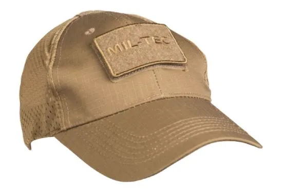 Mil-Tec Baseball Cap Netz · Coyote