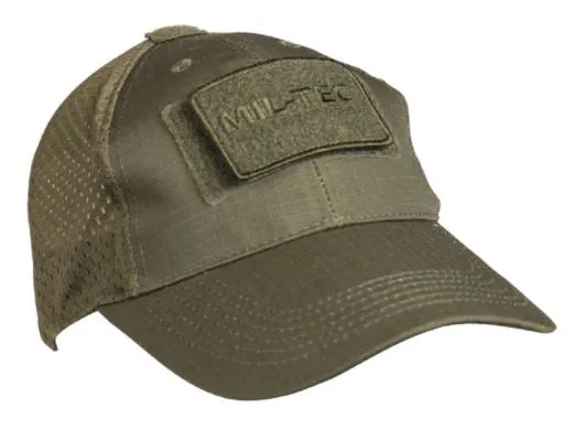 Mil-Tec Baseball Cap Netz · Verde / OD