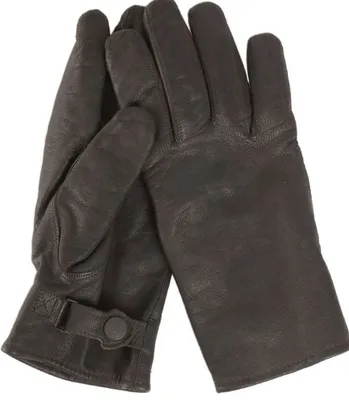 BW Handschuhe Ziegenleder Gef. Schw - Mil-Tec