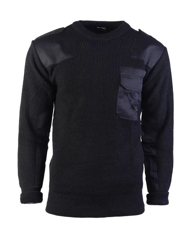 Mil-Tec BW Pullover · Negro