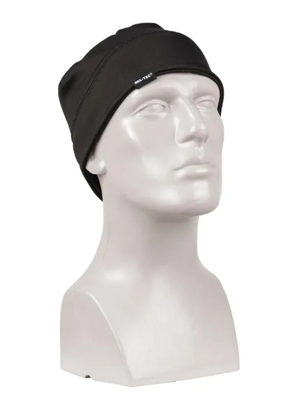 Mil-Tec Elastic Mütze Fleece · Negro