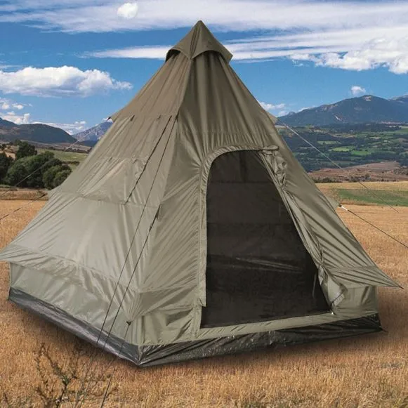 Mil-Tec Pyramidenzelt "Tipi" · Verde / OD