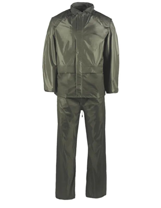 Mil-Tec Regenanzug 2-TEILIG · Verde / OD