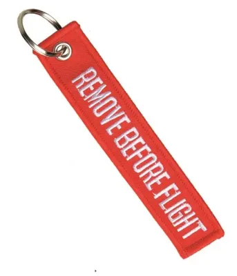 Schlüsselanhänger "Remove Before Flight" - Mil-Tec