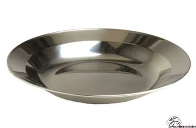 Teller Tief Stainless Steel 22cm - Mil-Tec