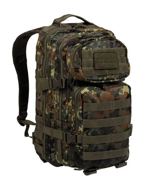 Mil-Tec US Assault Pack Rucksack SM · Flecktarn