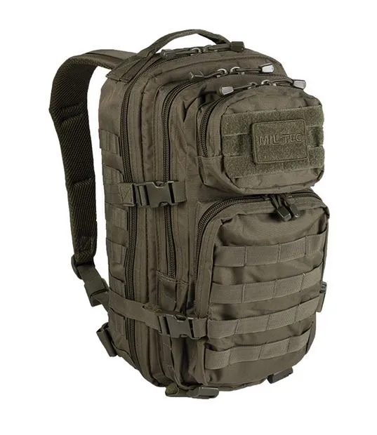 Mil-Tec US Assault Pack Rucksack SM · Verde / OD