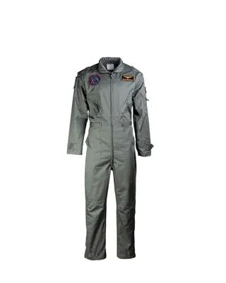 US Kinder Fliegerkombi Overall Kids Mit Abzeichen - Mil-Tec