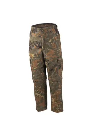 Zip Off BDU Kinderhose Lange Kids Hose & Bermuda in Einem - Mil-Tec