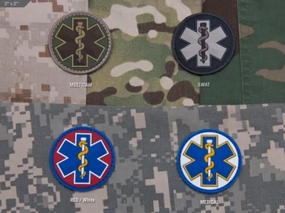 EMT Star PVC Patch - Mil-Spec Monkey