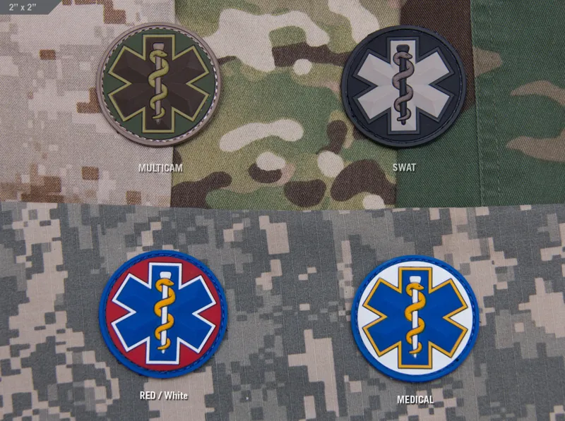 Mil-Spec Monkey EMT Star PVC Patch · Multicam