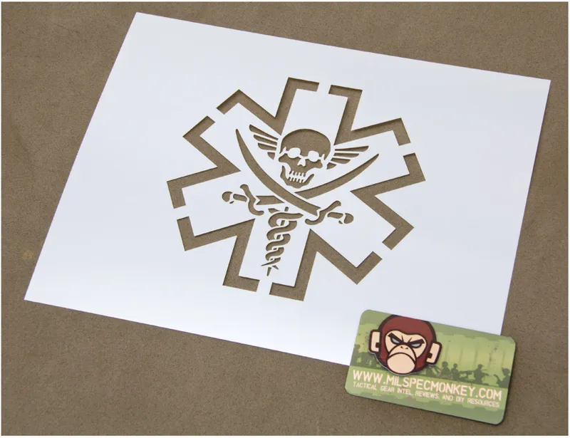 Mil-Spec Monkey Spray Schablone Medic