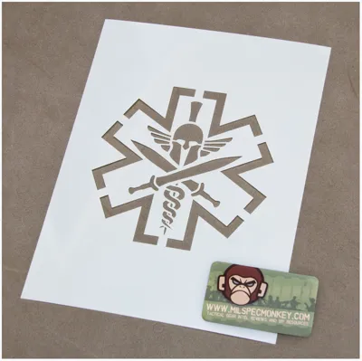 Spray Schablone Medic Sparta - Mil-Spec Monkey