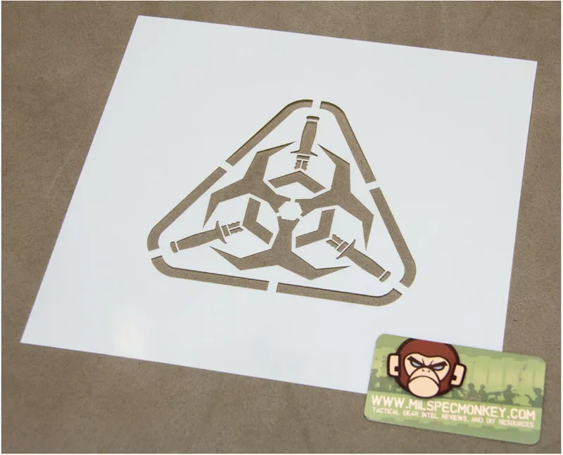 Mil-Spec Monkey Spray Schablone Out Break