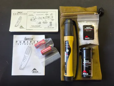 MSR - MIOX Water Purifier Kit - US Military | Surplus