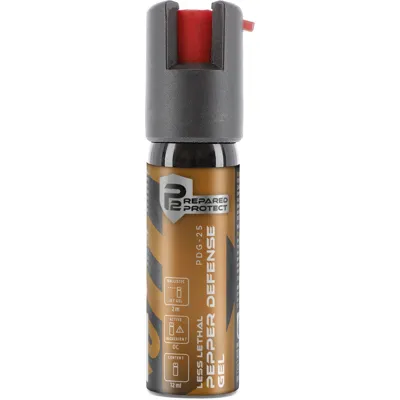 PDG-25 Pfeffergel Tierabwehrspray 12ml Ballistischer Strahl - P2P
