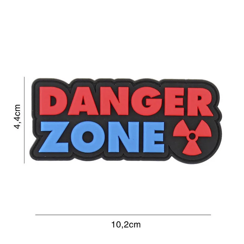 Van Os Imports Patch 3D PVC Danger Zone Mario