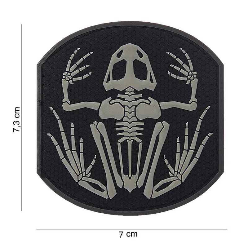 Van Os Imports Patch 3D PVC Frog Skeleton
