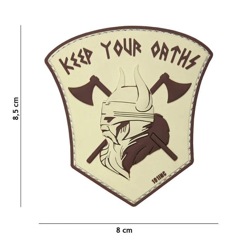 Van Os Imports Patch 3D PVC Keep Our Oarths