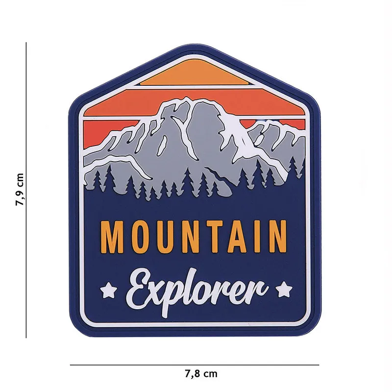 Van Os Imports Patch 3D PVC Mountain Explorer