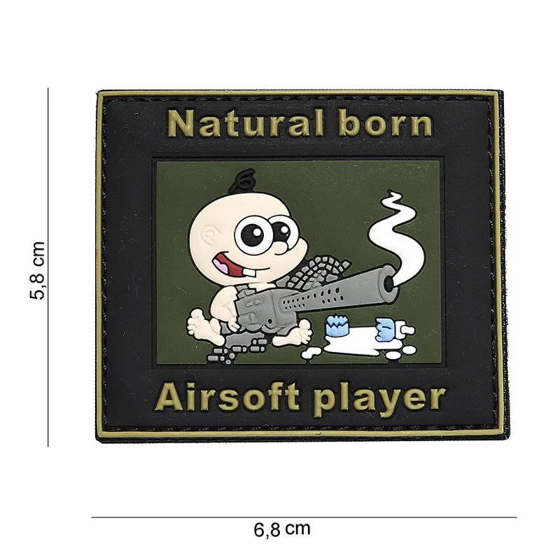 Van Os Imports Patch 3D PVC Natural Born
