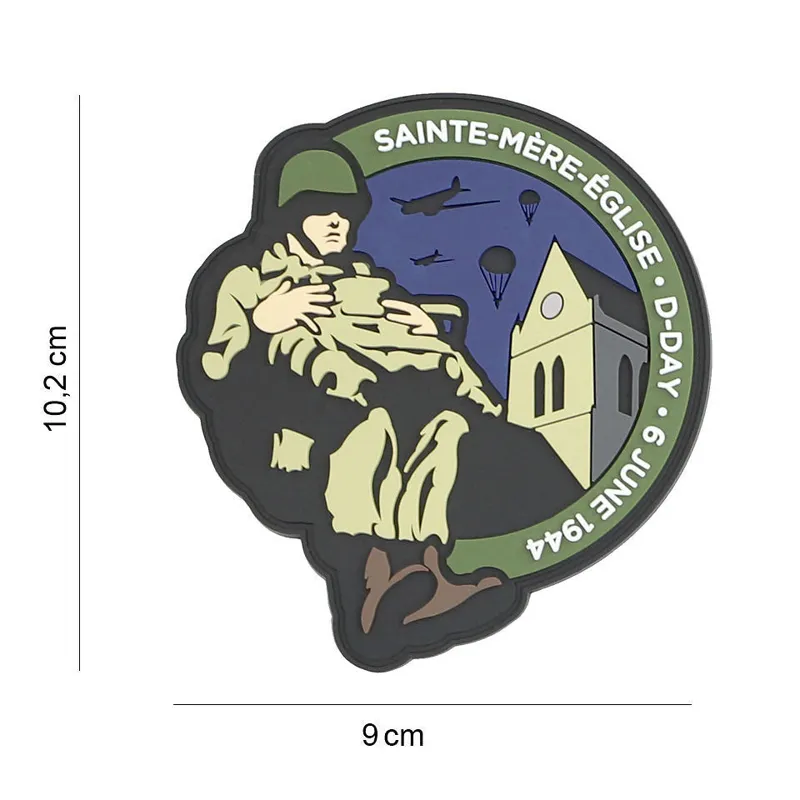 Van Os Imports Patch 3D PVC Paratrooper St Mere