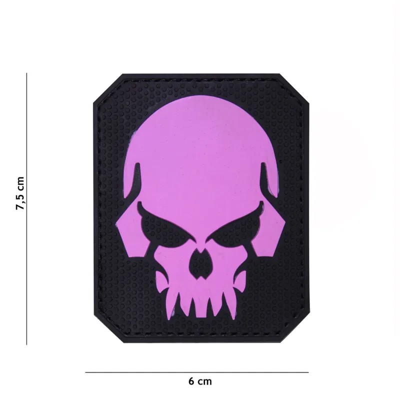 Van Os Imports Patch 3D PVC Pirate Skull