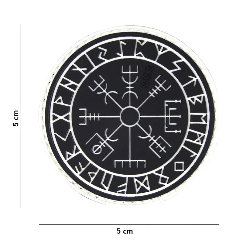 Van Os Imports Patch 3D PVC Protect Shield · Negro