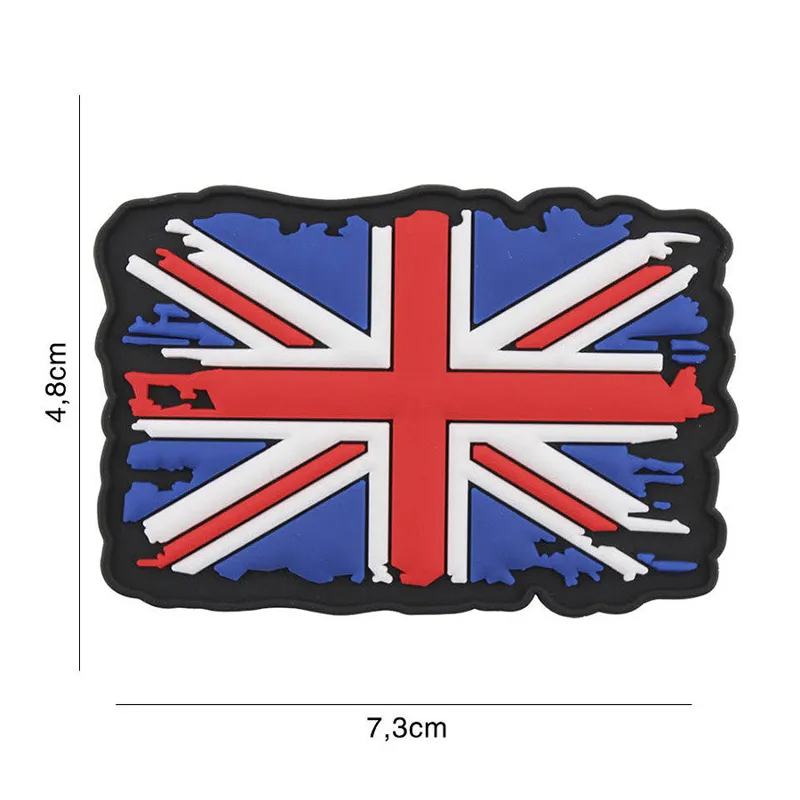 Van Os Imports Patch 3D PVC UK Vintage