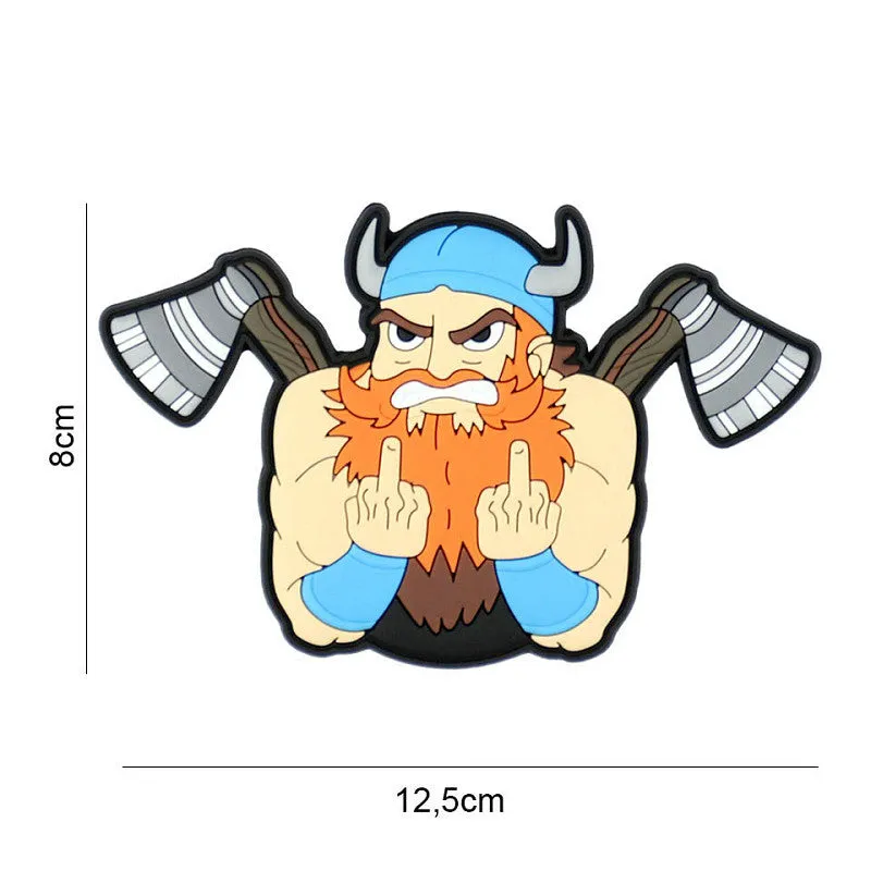 Van Os Imports Patch 3D PVC Wütender Wikinger