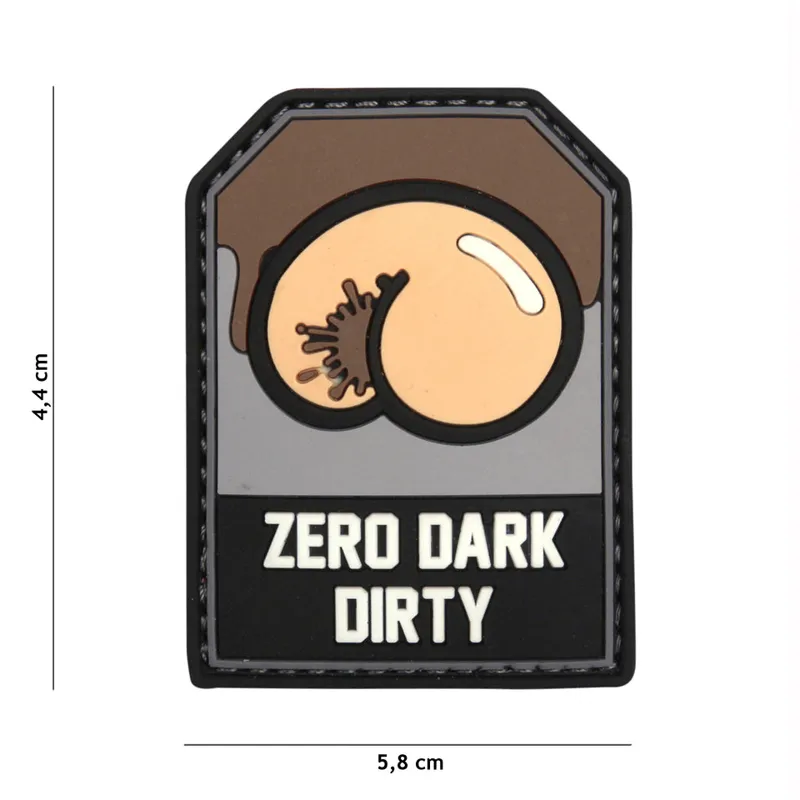 Van Os Imports Patch 3D PVC Zero Dark Dirty