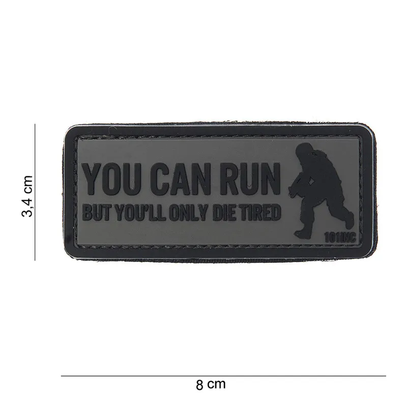 Van Os Imports PVC 3D Patch You Can Run