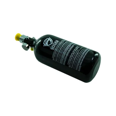 Botella HPA 48CI 0.8L 3000 Psi Aluminio - SOGER