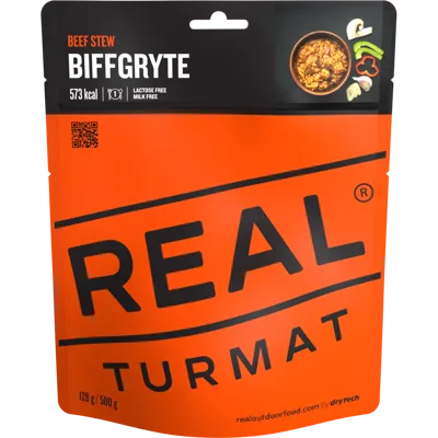 On the Go Turmat Rindfleisch Eintopf - Outdoor Fertiggericht - Real Turmat