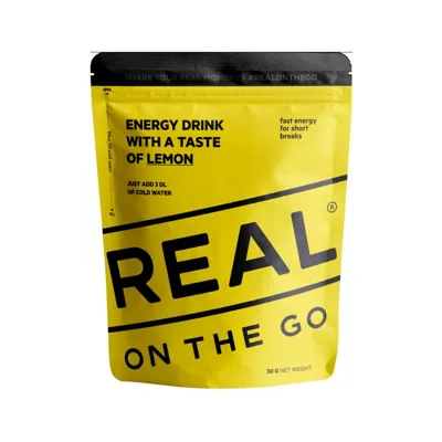 Energy Drink Lemon - Real Turmat