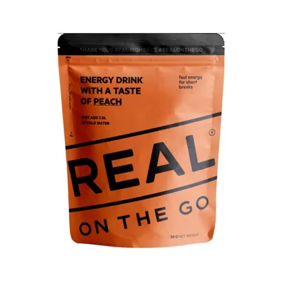 Energy Drink Peach - Real Turmat