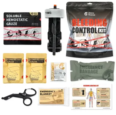 Bleeding Control Kit Erste Hilfe Set - Rhino Rescue