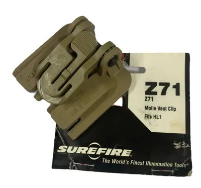 Z71 Helmetlight MOLLE Clip - Surefire