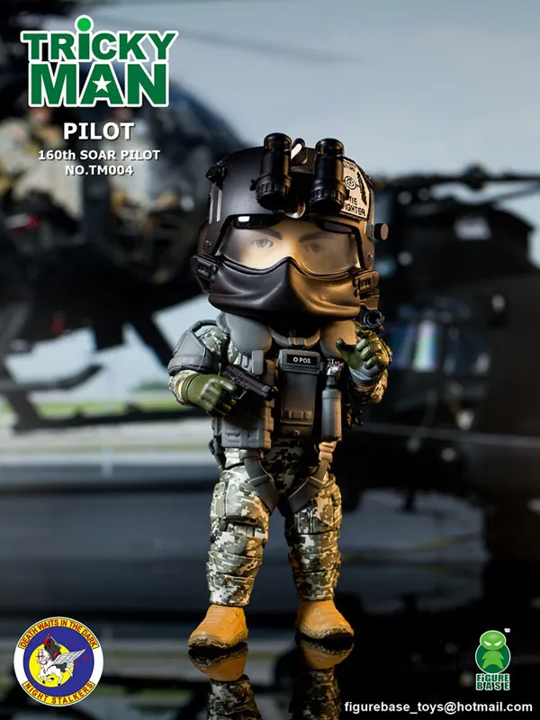 Figurebase Trickyman TM004 SEAL Team 6 Squad Pilot