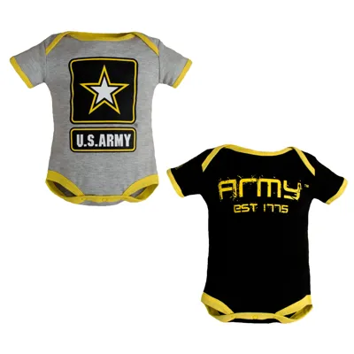 Army Licensed Bodysuits 2 Stück Baby - Trooper Clothing