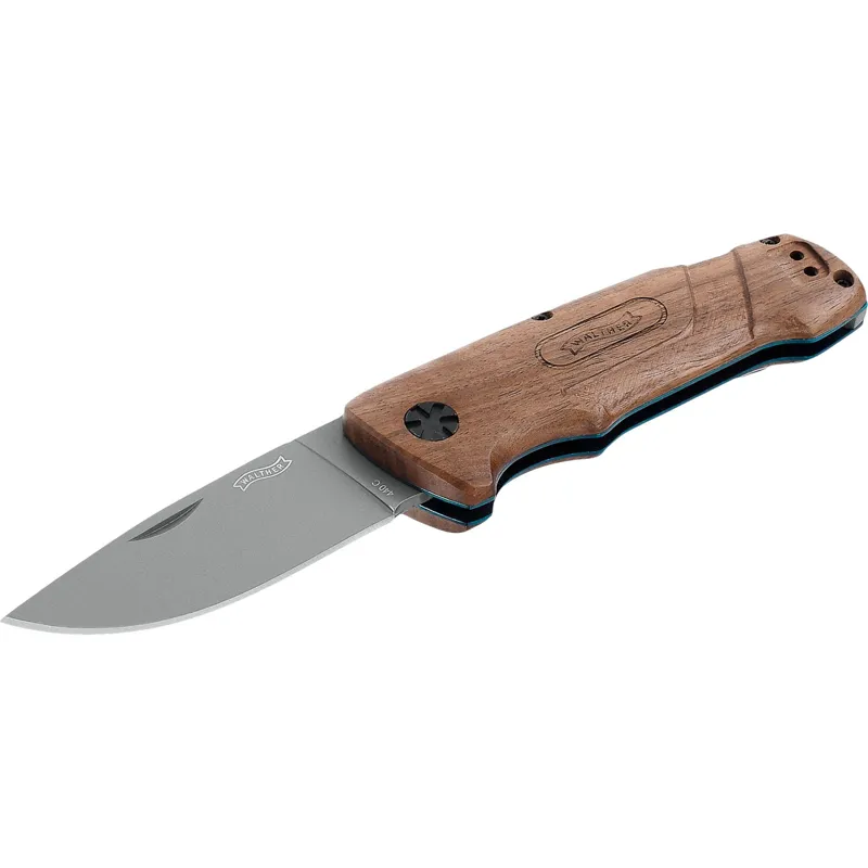 Walther BWK 2 Outdoor Klappmesser · Negro