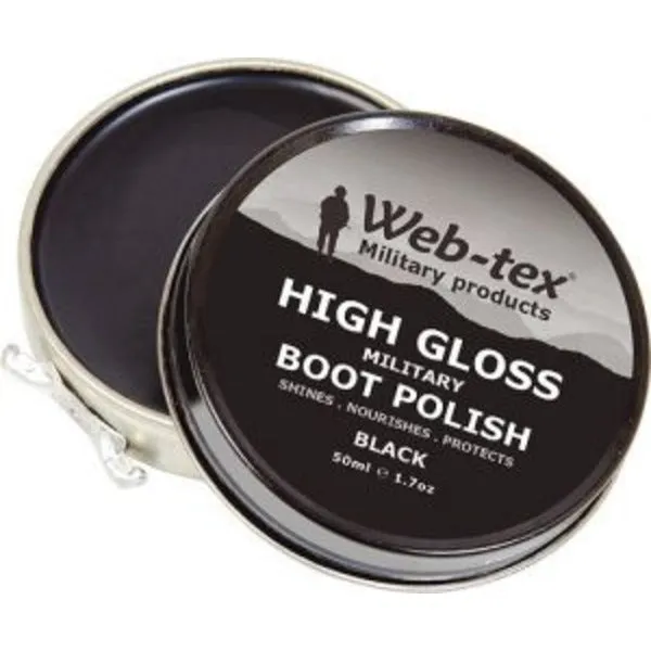 Web-Tex Boot Polish High Gloss 50ml